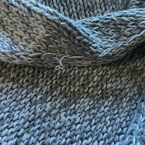 Wooden Ships Paola Buendia Chunky Rusna Knit Ombre Sweater Gray Sz S/M - Picture 11 of 11